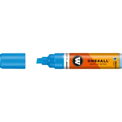Molotow One4all 327HS paint marker stroke width 4-8 mm, shock blue middle (161)