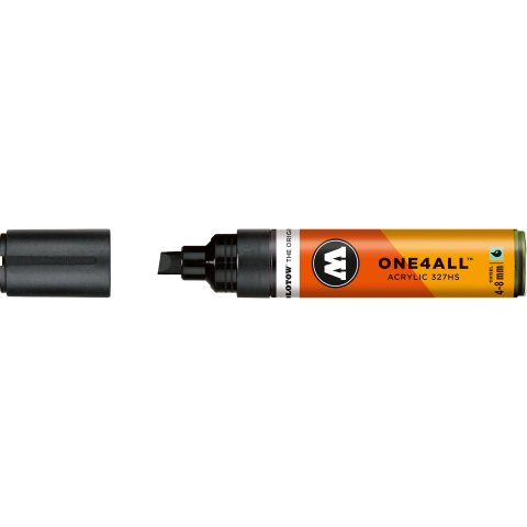 Molotow One4all 327HS paint marker stroke width 4-8 mm, signal black (180)