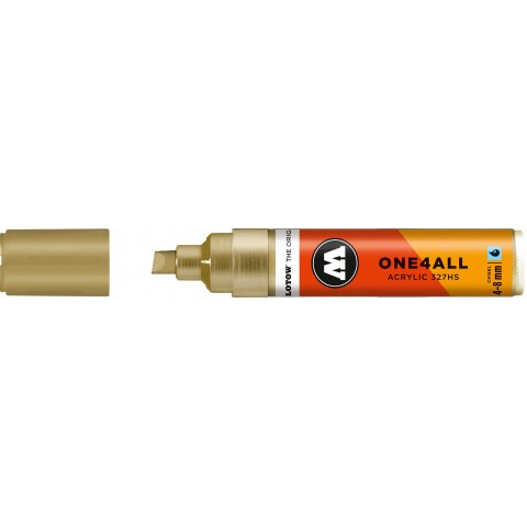 Molotow One4all 327HS paint marker Line width 4-8 mm, metallic gold (228)