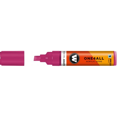 Marcador de pintura Molotow One4all 327HS Ancho de línea 4-8 mm, magenta (232)