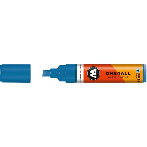 Molotow Lackmarker One4all 327HS Strichstärke 4-8 mm, graublau hell (237)