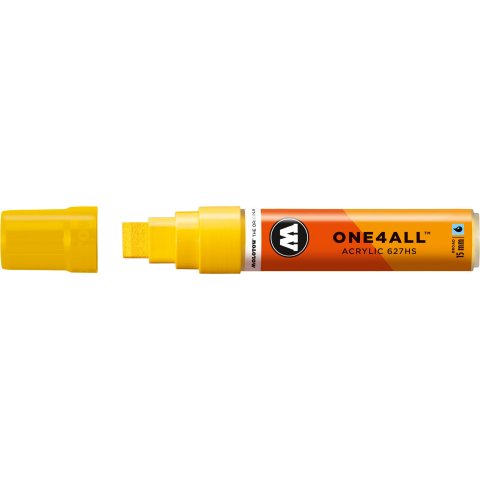 Marcatore a vernice Molotow One4all 627HS stroke width 15 mm, zinc yellow (006)