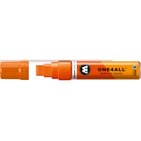 Molotow Paint Marker One4all 627HS line width 15 mm, DARE orange (085)