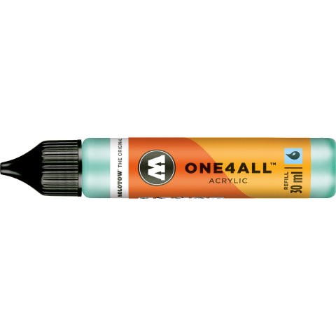 Molotow One4all paint marker REFILL paint 30 ml, lago blue pastel (020)