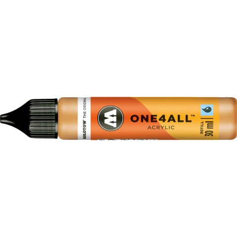 Molotow One4all paint marker REFILL paint 30 ml, ocher brown light (208)