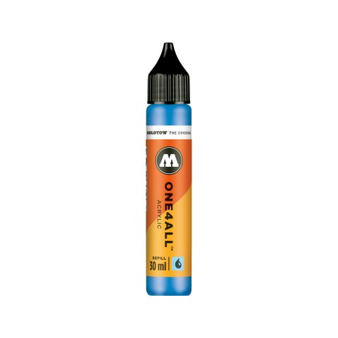 Molotow One4all paint marker REFILL paint 30 ml, shocking blue 