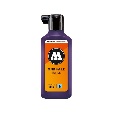 Molotow Lackmarker One4all, REFILL 180 ml, violett dunkel (043)