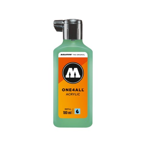 Molotow One4all paint marker REFILL paint 180 ml, calypso medium