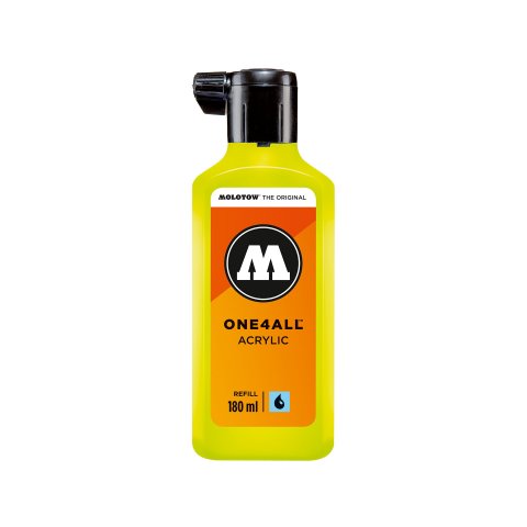Molotow Lackmarker One4all, REFILL 180 ml, giftgrün (236)