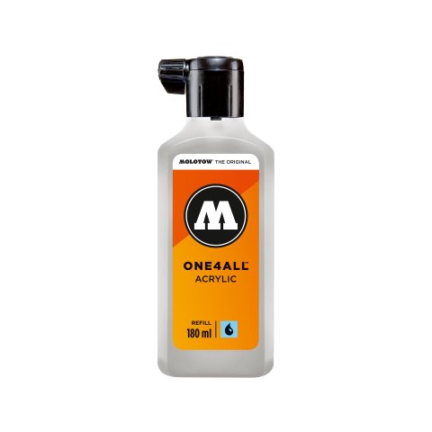 Molotow Lackmarker One4all, REFILL 180 ml, graublau hell (237)