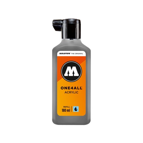 Recambio para rotuladores de laca Molotow One4all 180 ml, gris, azul oscuro