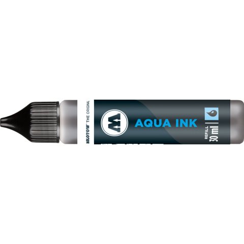 Molotow GRAFX Aqua Ink Softliner, REFILL 30 ml, naturalgrau 01