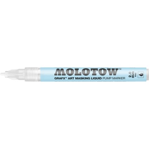 Molotov GRAFX Art Masking Liquid Pen Grosor de línea 2 mm