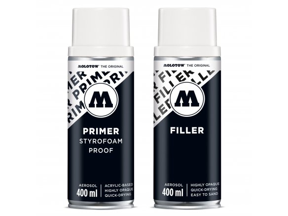 Molotow Urban Fine-Art, Grundierung und Filler
