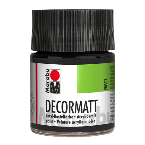 Marabu Acryllack Decorlack, Starter-Set, 6 X 15 Ml