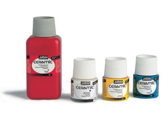 Pintura decorativa para cerámica Pebeo Ceramic