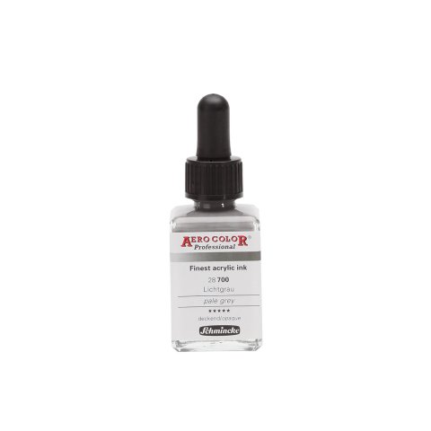 Schmincke Aero Color Professional acrylic ink 28 ml, light grey (700)