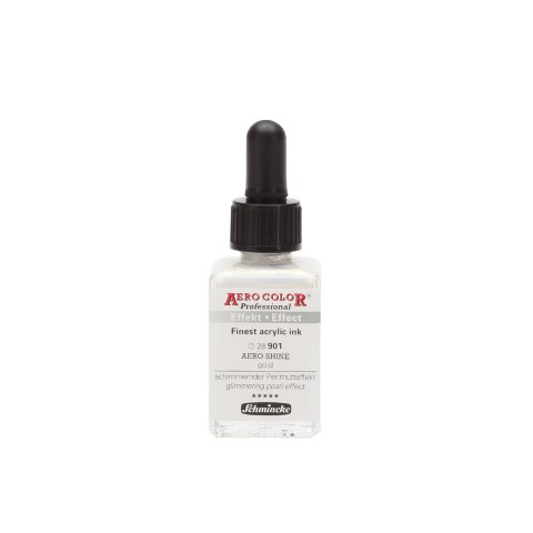 Schmincke Aero Color Professional acrylic ink 28 ml, Shine, Gold (901)