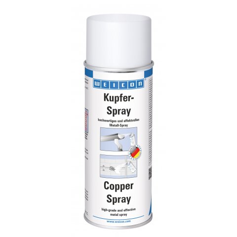Spray metálico Weicon can 400 ml, copper spray, semi-gloss