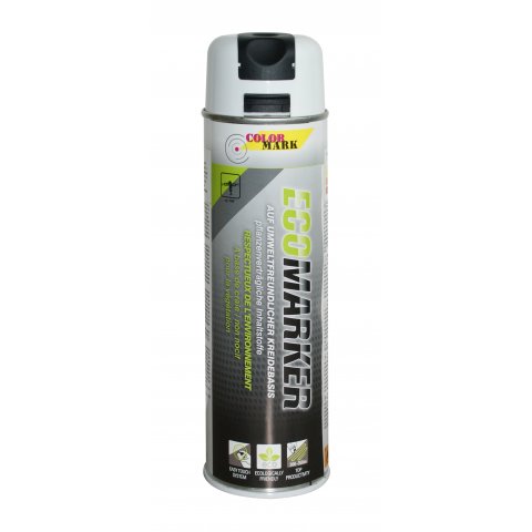 Gesso spray Colormark Ecomarker Lattina 500 ml, bianco