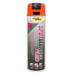 Colormark Allroundmarker Fluo Markierungsspray Dose 500 ml, neonorange