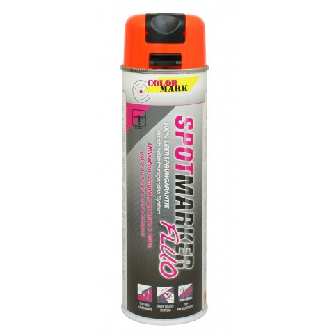 Spray de marcaje Colormark Allroundmarker Fluo Lata 500 ml, neón naranja