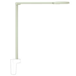 Lámpara de sobremesa Luxo Motus Flat, TW, sin pie 8,55 W, 2,7-4k K, 835 lm, CRI>90, Cítrico suave