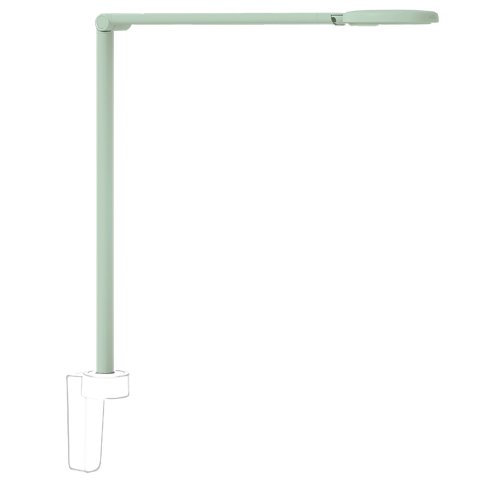 Tischleuchte Luxo Motus Flat, TW, ohne Fuß 8.55 W, 2,7-4k K, 835 lm, CRI>90, Pleasant Green