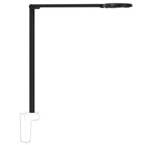 Tischleuchte Luxo Motus Flat, TW, ohne Fuß 8.55 W, 2,7-4k K, 835 lm, CRI>90, schwarz