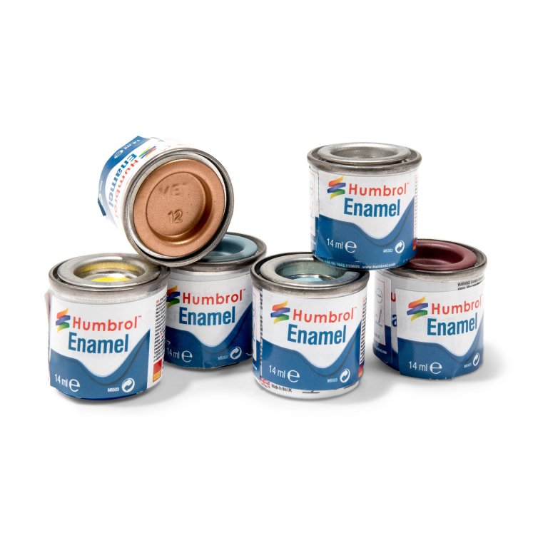 Humbrol Modelllack metallic