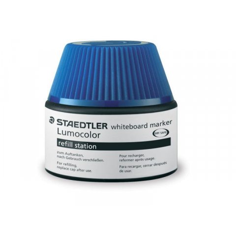 Staedtler Lumocolor whiteboard refill station Refill Station für 351 & 351 B Marker, 30 ml, blau