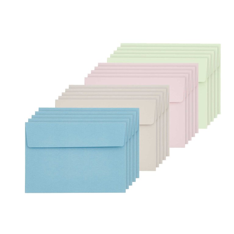 Paper Poetry Luxury DIN B6 adhesive envelopes