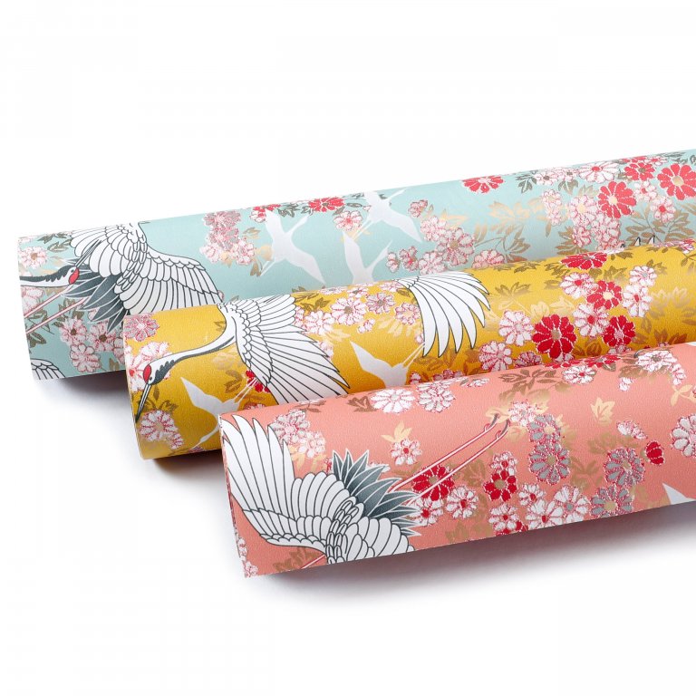 Gift wrap paper roll, Kimono