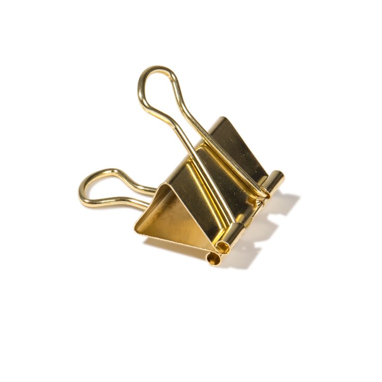 Buy Foldback Clips Gold online at Modulor Online Shop