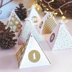 Adventskalender-Set, Pyramiden