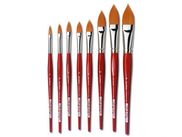Da Vinci Aquarellpinsel Cosmotop-Spin,flach,spitz