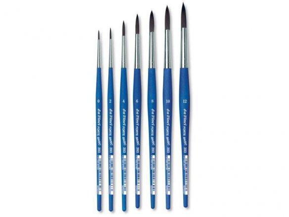 Da Vinci Hobbypinsel Forte Basic, rund