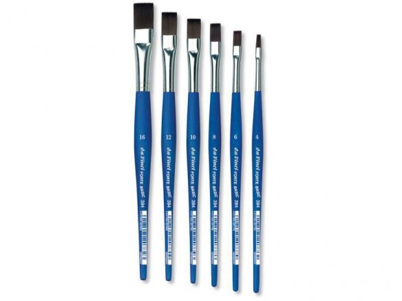 Da Vinci Hobbypinsel Forte Basic, flach