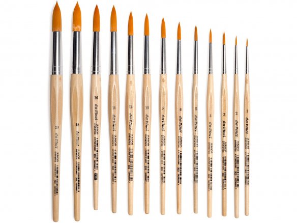 Pincel escolar Da Vinci Junior Synthetics, redondo