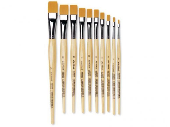Pincel escolar Da Vinci Junior Synthetics, plano