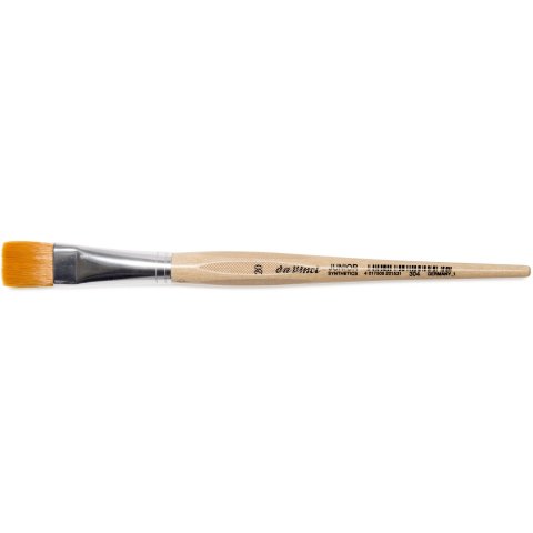 Da Vinci Junior Synthetics school brush, flat series 304, size 20, w = app. 18.0 mm