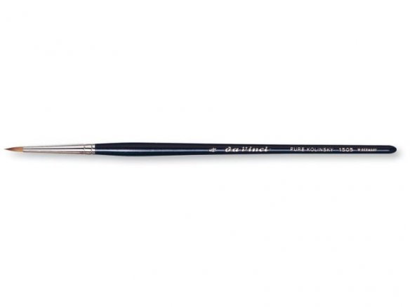 Da Vinci Kolinsky retouching brush ,X-tra short,round
