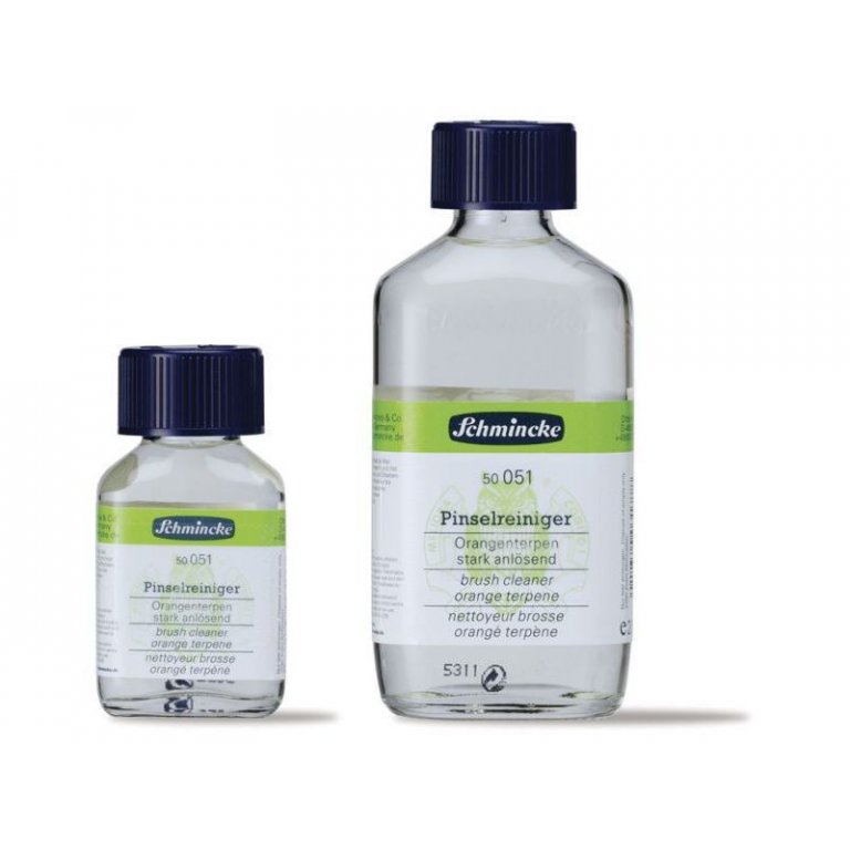 Schmincke brush cleaner with orange terpene