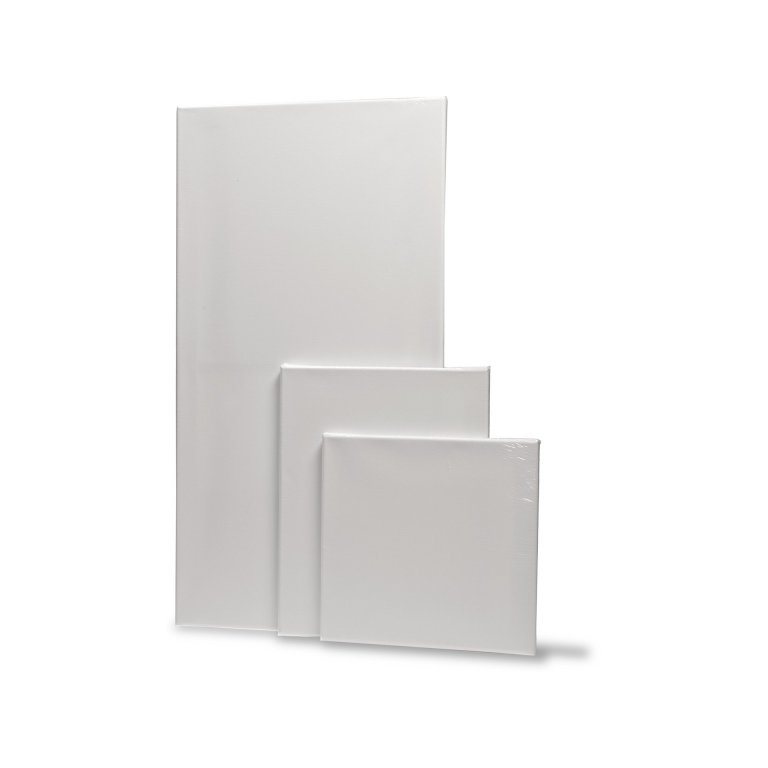 Telaio telaio telaio telaio misto tessuto bianco, primerizzato