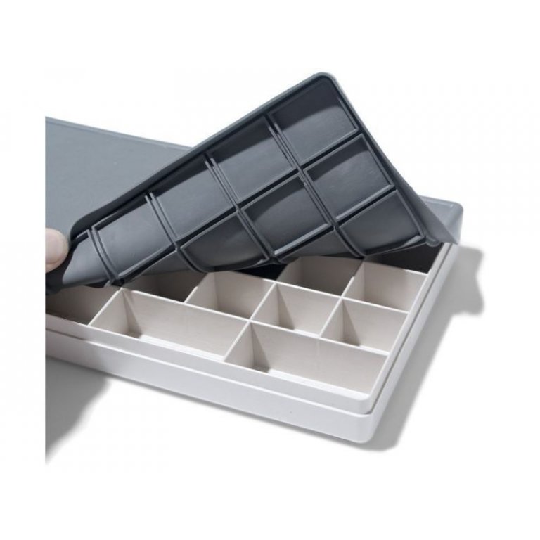 Palette box with rubber lid, plastic