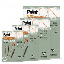 Clairefontaine Mixed Media Block Paint'ON Vert