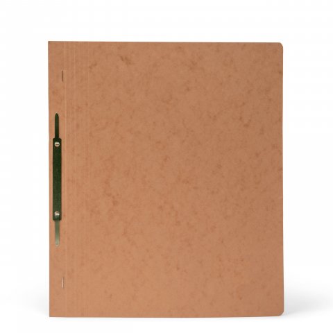 Folder, cardboard 240 x 320 mm, for DIN A4, tobacco