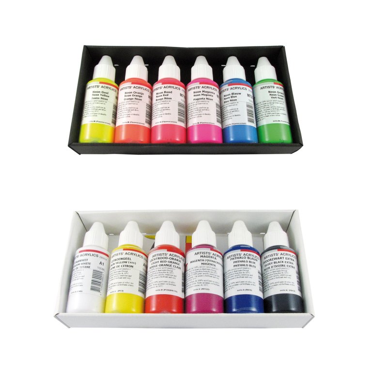 Ara acrylic paint set