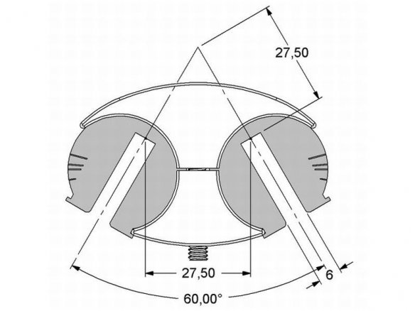 Klemetric Universalverbinder Rollengarnitur