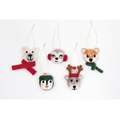 Filzkugeln aus Merinowolle